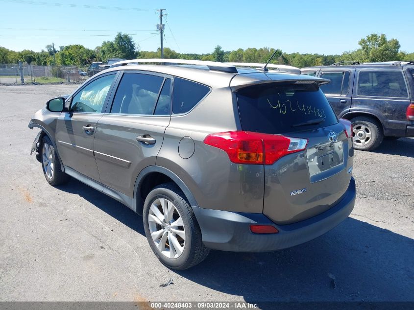 2014 Toyota Rav4 Limited VIN: JTMDFREV2ED062332 Lot: 40248403