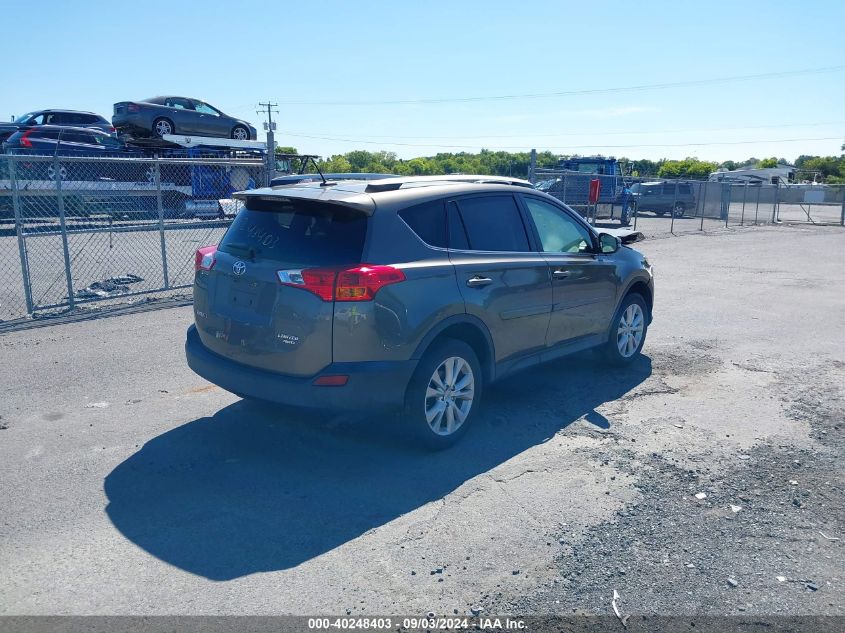 2014 Toyota Rav4 Limited VIN: JTMDFREV2ED062332 Lot: 40248403