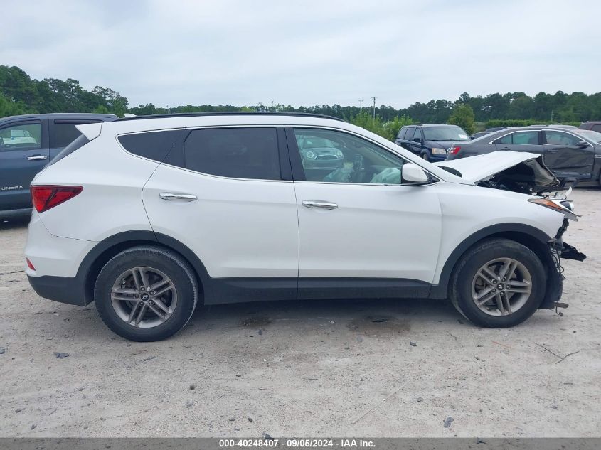 2017 Hyundai Santa Fe Sport 2.4L VIN: 5NMZU3LB3HH031443 Lot: 40248407