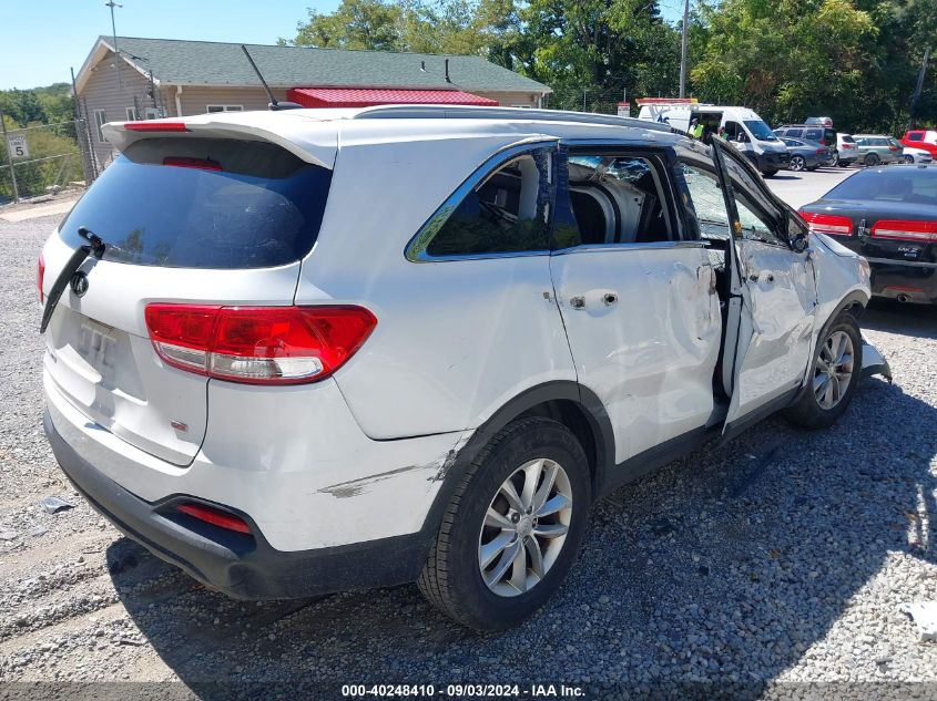 2017 Kia Sorento 2.4L Lx VIN: 5XYPGDA34HG296866 Lot: 40248410