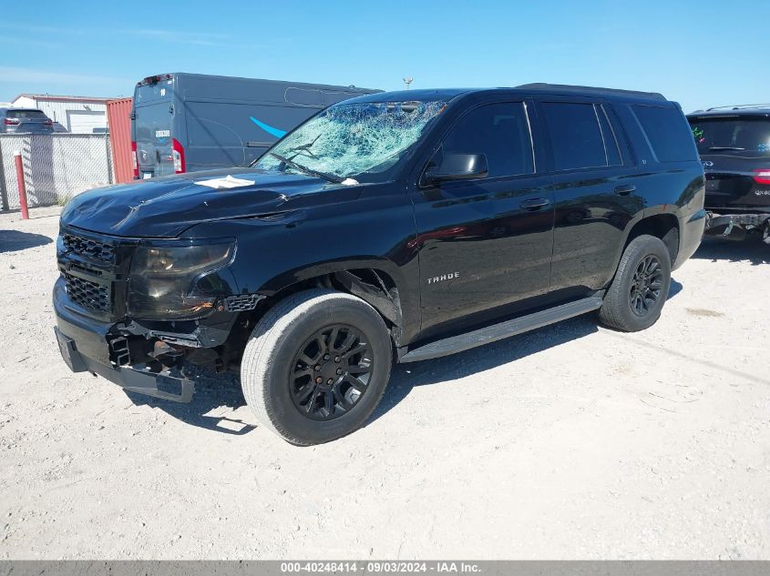 2018 Chevrolet Tahoe Lt VIN: 1GNSKBKC9JR144575 Lot: 40248414