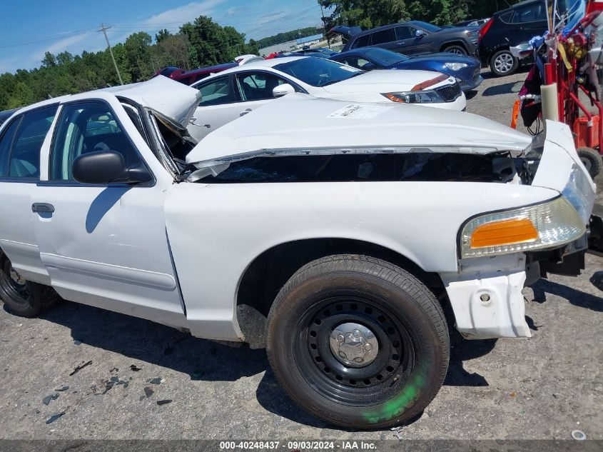 2001 Ford Crown Victoria Police Interceptor VIN: 2FAFP71W11X190949 Lot: 40248437