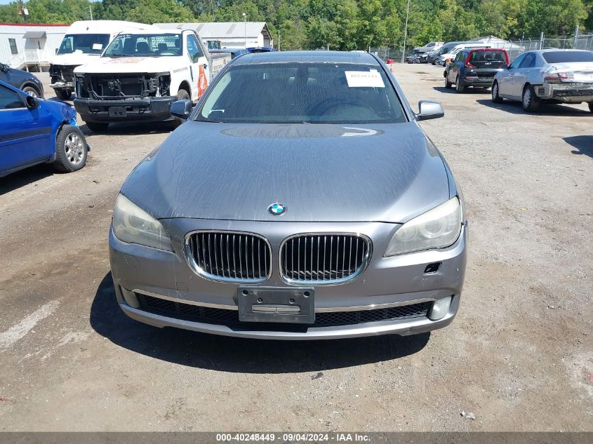 2010 BMW 750I xDrive VIN: WBAKC6C5XACL67642 Lot: 40248449