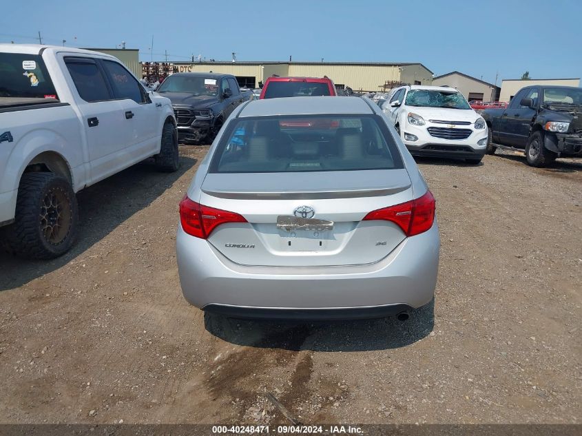 2017 TOYOTA COROLLA SE - 2T1BURHE8HC916167