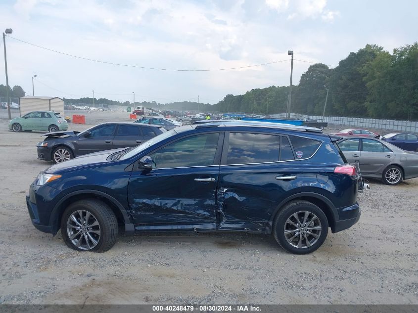 2018 Toyota Rav4 Limited VIN: JTMYFREV2JJ157065 Lot: 40248479