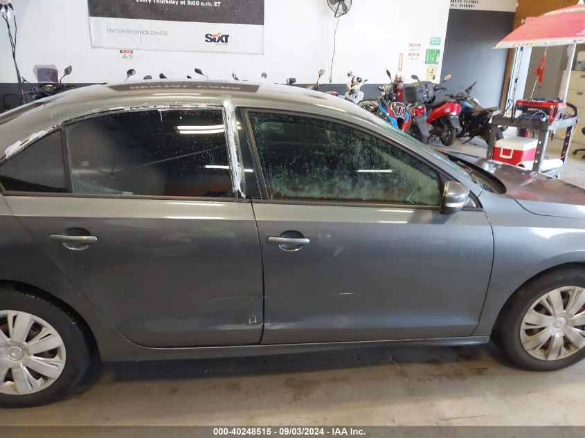 2012 Volkswagen Jetta 2.5L Se VIN: 3VWDX7AJ8CM347846 Lot: 40248515