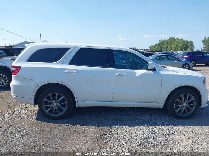 2017 Dodge Durango Gt Awd VIN: 1C4RDJDG0HC878840 Lot: 40248549