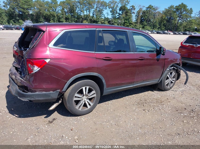 2018 HONDA PILOT EX-L - 5FNYF6H76JB049938