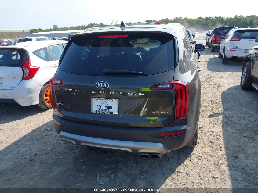 2020 Kia Telluride Sx VIN: 5XYP5DHC9LG083545 Lot: 40248570