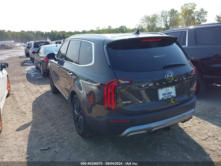 VIN 5XYP5DHC9LG083545 2020 KIA TELLURIDE SX