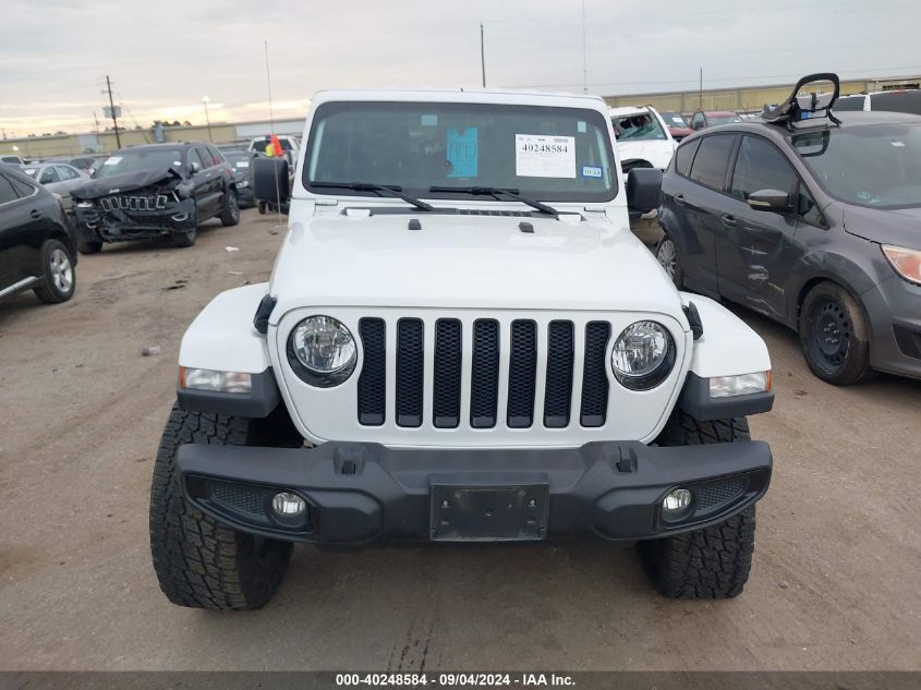 2021 Jeep Wrangler Unlimited Sahara VIN: 1C4HJXEG9MW511420 Lot: 40248584