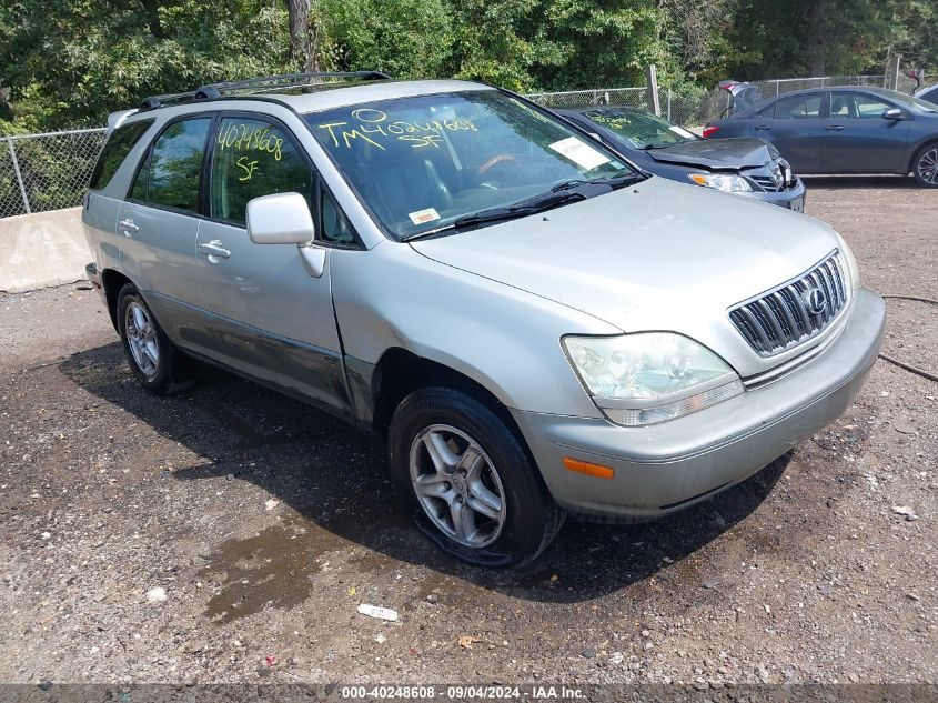 2003 Lexus Rx 300 VIN: JTJHF10U630302372 Lot: 40248608