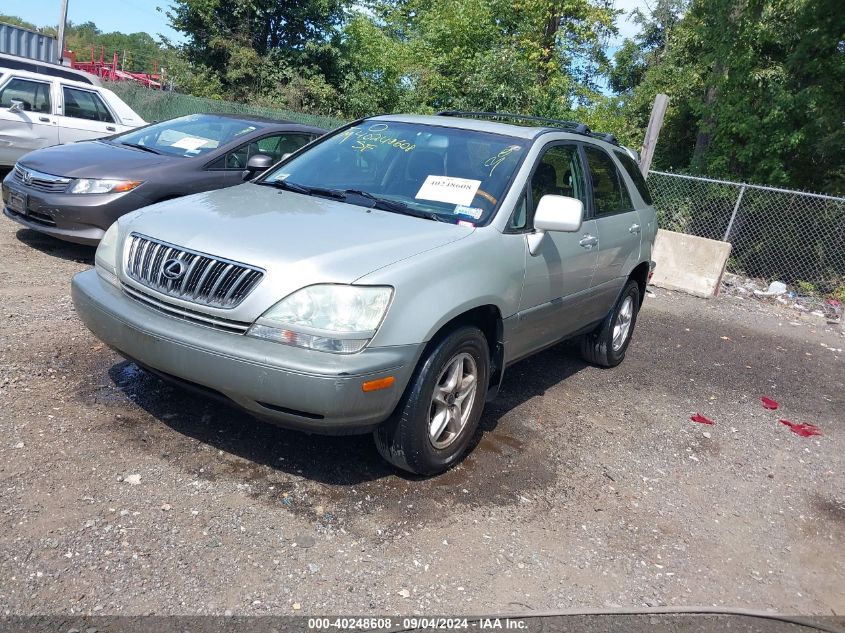 2003 Lexus Rx 300 VIN: JTJHF10U630302372 Lot: 40248608