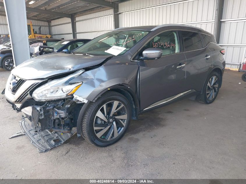 5N1AZ2MH8JN103866 2018 NISSAN MURANO - Image 2