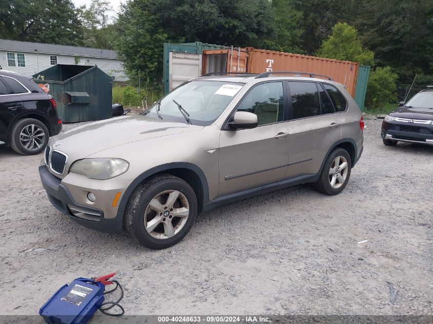 2008 BMW X5 3.0I VIN: 5UXFE43588L004672 Lot: 40248633