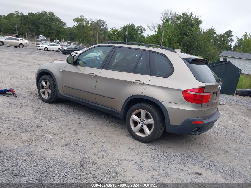 2008 BMW X5 3.0I VIN: 5UXFE43588L004672 Lot: 40248633