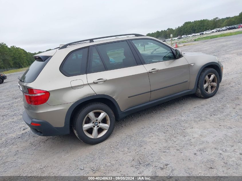 2008 BMW X5 3.0I VIN: 5UXFE43588L004672 Lot: 40248633