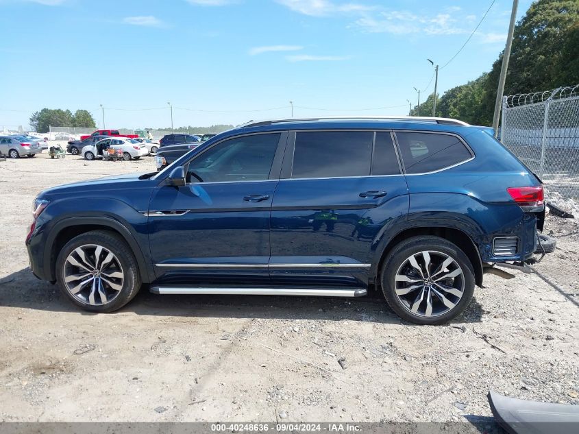 2021 Volkswagen Atlas Sel R-Line VIN: 1V2CR2CAXMC570464 Lot: 40248636