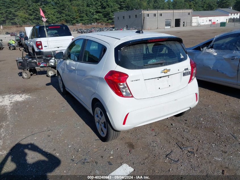 2022 Chevrolet Spark Fwd Ls Automatic VIN: KL8CB6SA6NC032689 Lot: 40248643