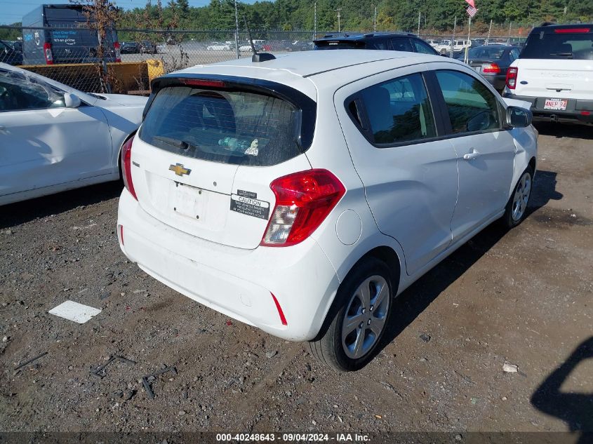 2022 Chevrolet Spark Fwd Ls Automatic VIN: KL8CB6SA6NC032689 Lot: 40248643