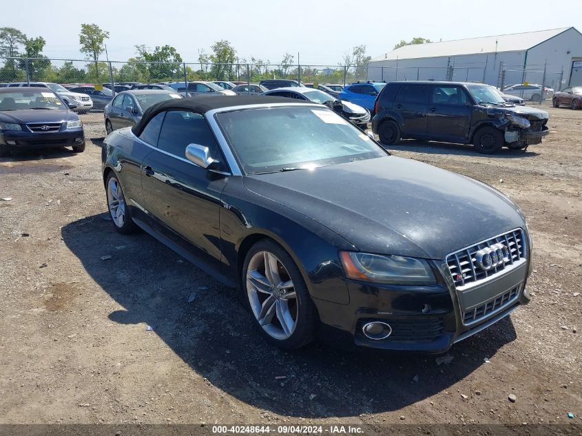 2011 Audi S5 3.0 Premium Plus VIN: WAUCGAFH9BN009150 Lot: 40248644