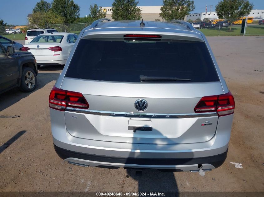 2019 Volkswagen Atlas Se VIN: 1V2UR2CA1KC526175 Lot: 40248645