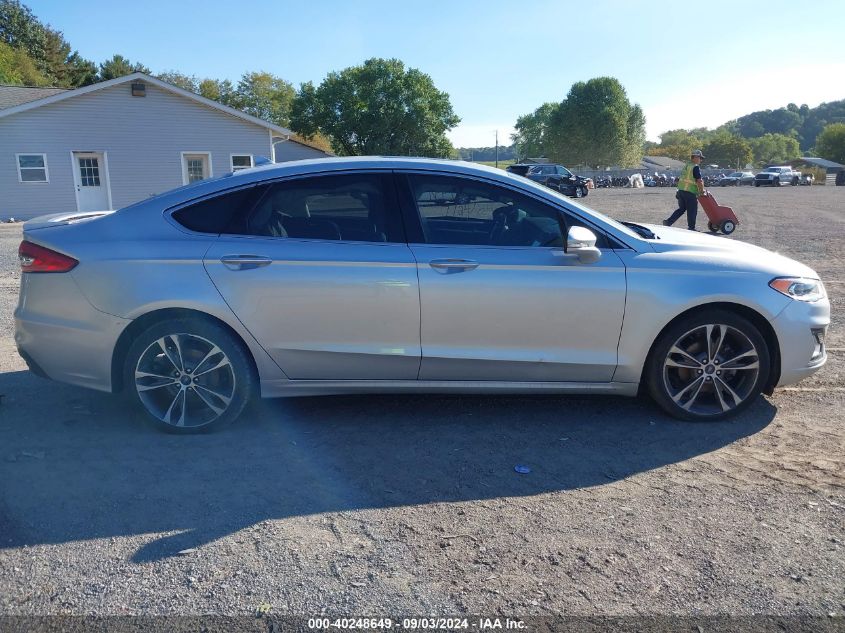 2019 FORD FUSION TITANIUM - 3FA6P0D90KR152609