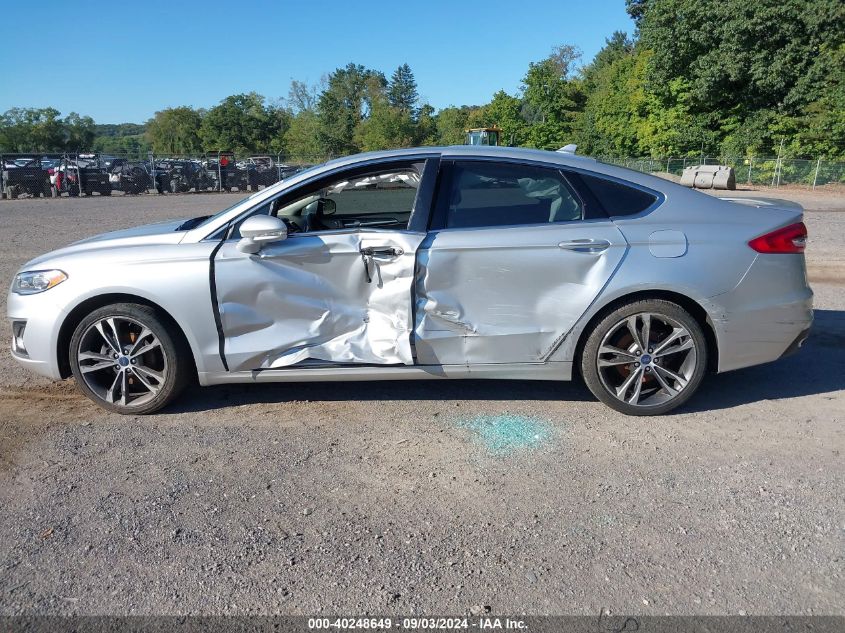 2019 FORD FUSION TITANIUM - 3FA6P0D90KR152609