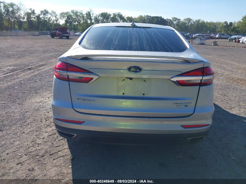 2019 FORD FUSION TITANIUM - 3FA6P0D90KR152609