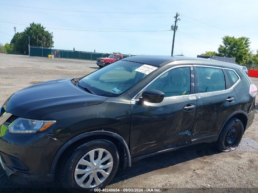 2016 Nissan Rogue S VIN: 5N1AT2MV5GC761088 Lot: 40248654