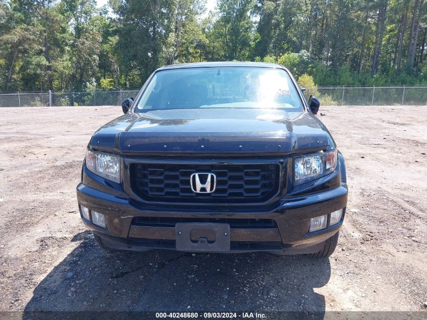 2014 Honda Ridgeline Se VIN: 5FPYK1F64EB007449 Lot: 40248680