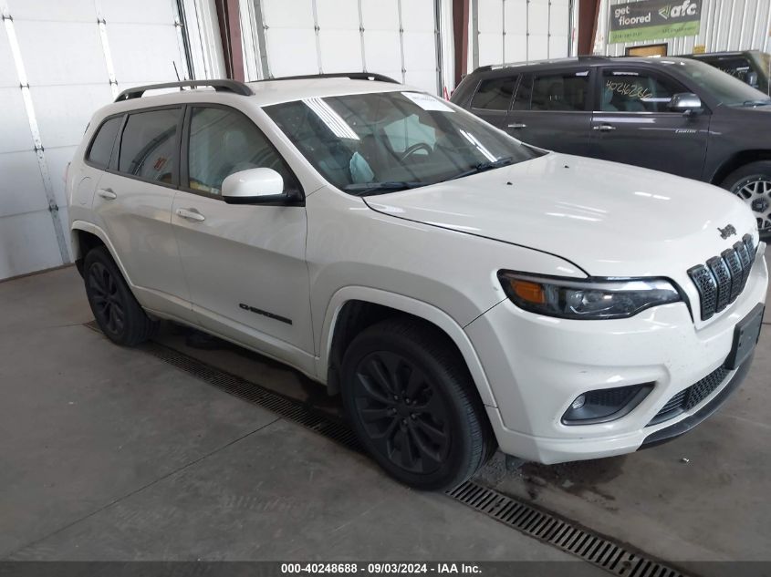 2019 Jeep Cherokee High Altitude 4X4 VIN: 1C4PJMDX4KD338314 Lot: 40248688