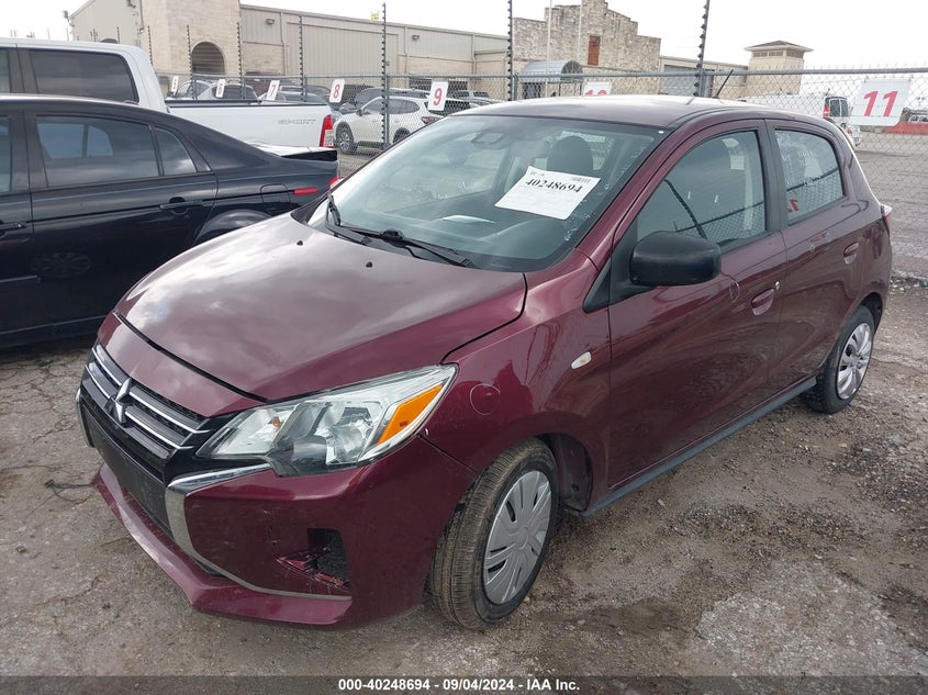 2021 MITSUBISHI MIRAGE ES/LE/CARBONITE EDITION - ML32AUHJ8MH014085