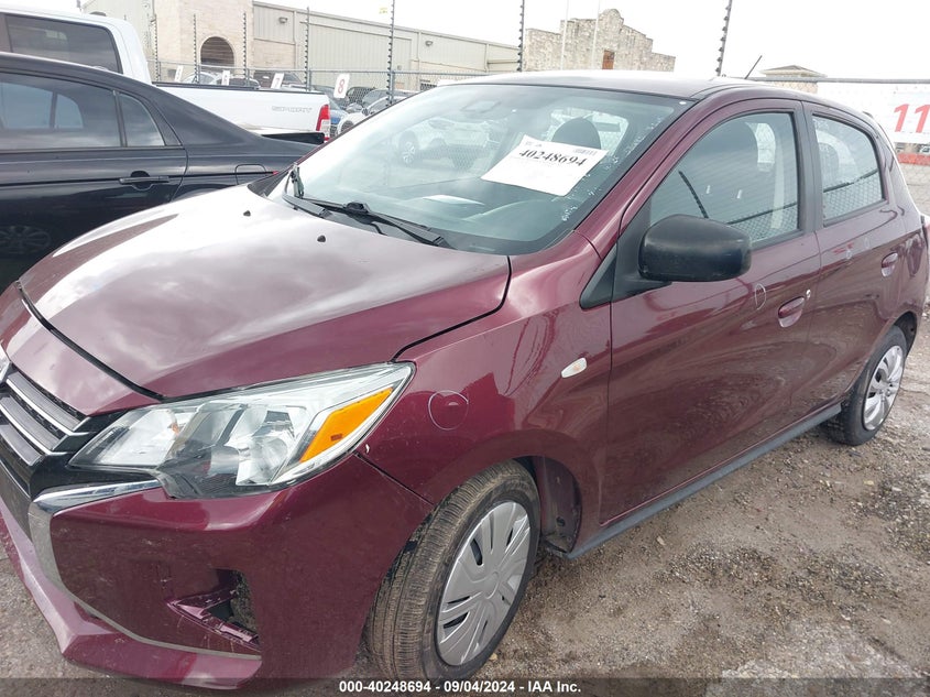 2021 MITSUBISHI MIRAGE ES/LE/CARBONITE EDITION - ML32AUHJ8MH014085