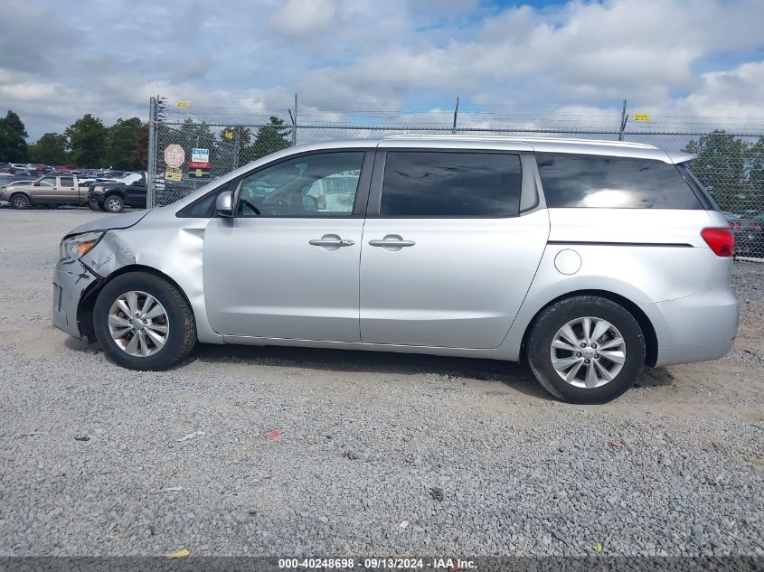 2017 Kia Sedona Lx VIN: KNDMB5C18H6309480 Lot: 40248698