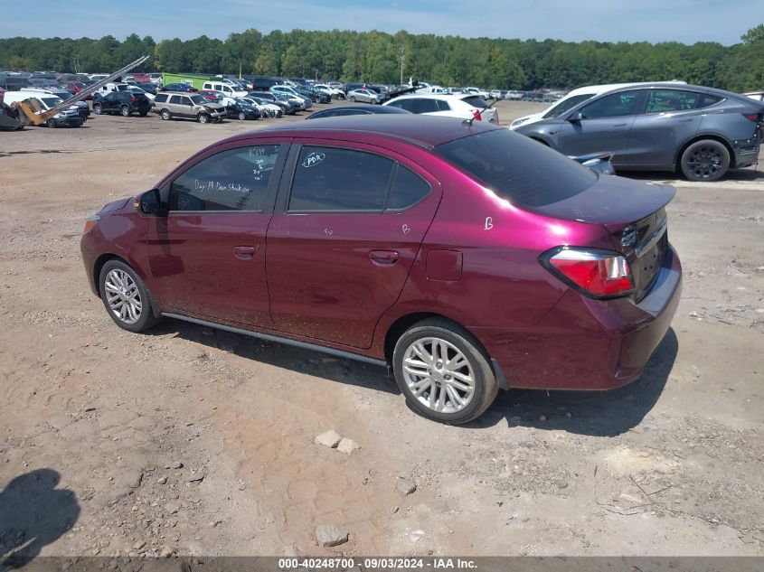 2022 Mitsubishi Mirage G4 Se VIN: ML32FVFJ8NHF04508 Lot: 40248700