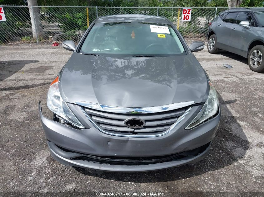 2014 Hyundai Sonata Gls VIN: 5NPEB4AC6EH943004 Lot: 40248717