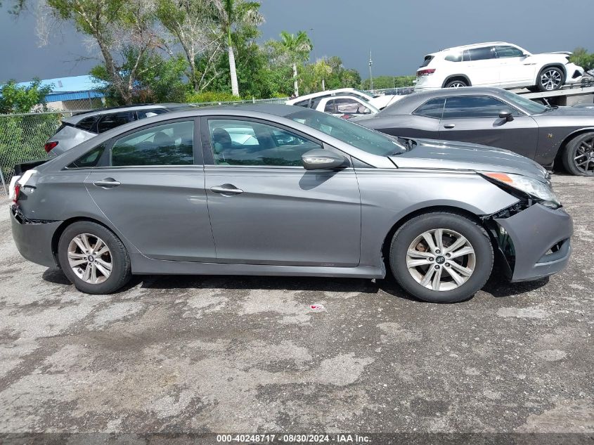 2014 Hyundai Sonata Gls VIN: 5NPEB4AC6EH943004 Lot: 40248717