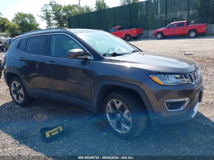 2020 Jeep Compass Limited VIN: 3C4NJDCB1LT123756 Lot: 40248724