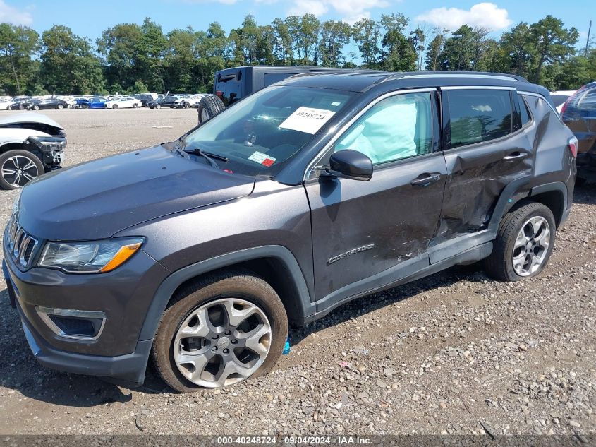 2020 Jeep Compass Limited VIN: 3C4NJDCB1LT123756 Lot: 40248724