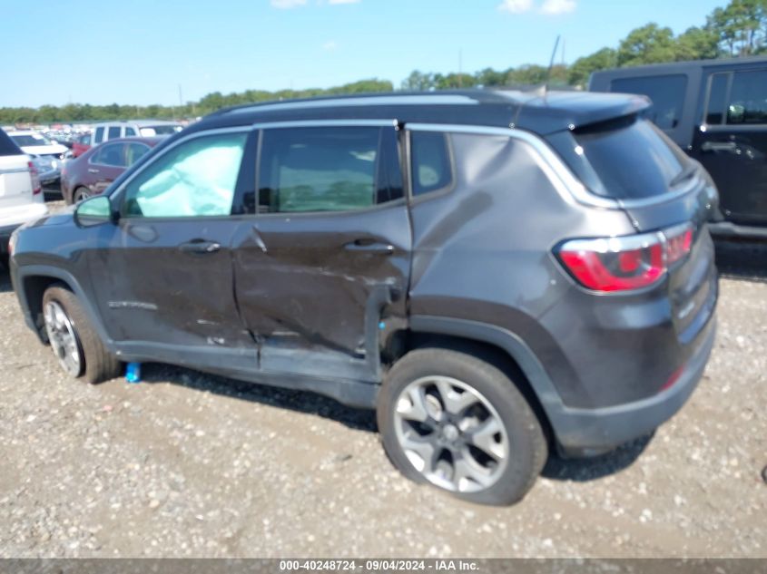 2020 Jeep Compass Limited VIN: 3C4NJDCB1LT123756 Lot: 40248724