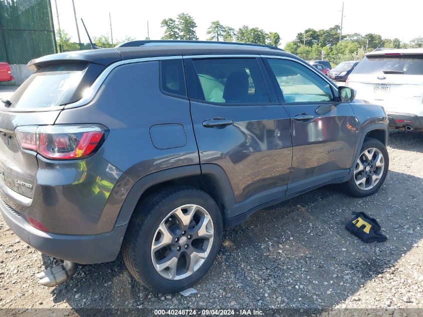 2020 Jeep Compass Limited VIN: 3C4NJDCB1LT123756 Lot: 40248724