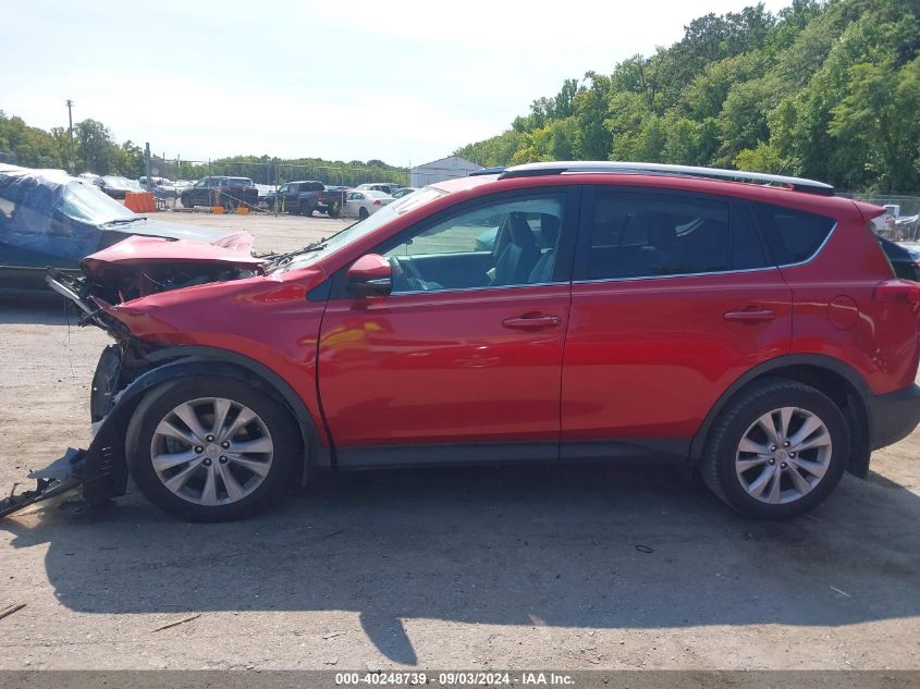 2015 Toyota Rav4 Limited VIN: 2T3DFREV6FW268337 Lot: 40248739