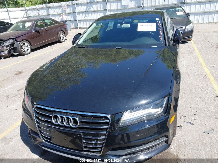 2012 Audi A7 Premium VIN: WAU2GAFC2CN050379 Lot: 40248747