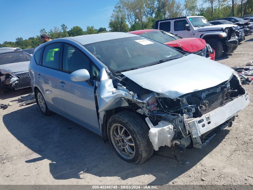 2014 Toyota Prius V Two VIN: JTDZN3EU9E3339822 Lot: 40248749