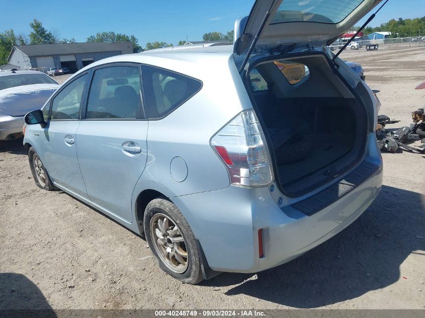 2014 Toyota Prius V Two VIN: JTDZN3EU9E3339822 Lot: 40248749