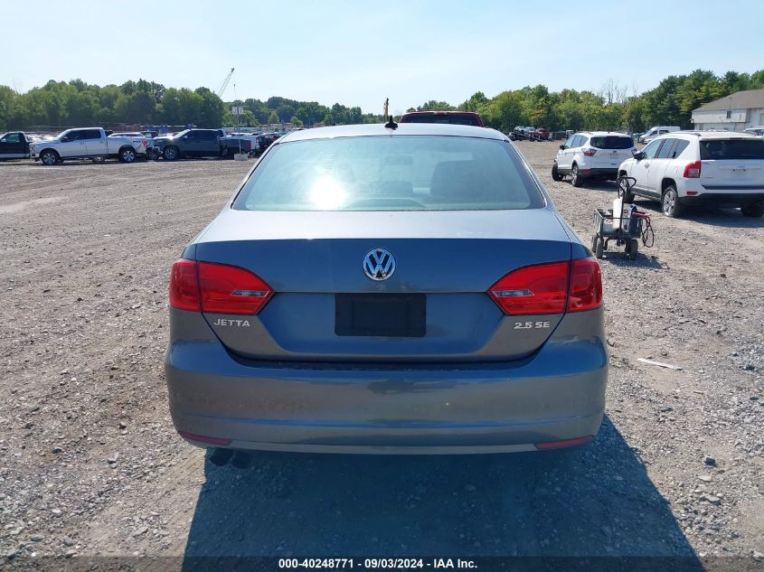 2013 Volkswagen Jetta 2.5L Se VIN: 3VWDP7AJ9DM448539 Lot: 40248771