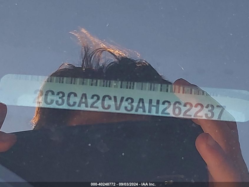 2010 Chrysler 300 300S V6 VIN: 2C3CA2CV3AH262237 Lot: 40248772