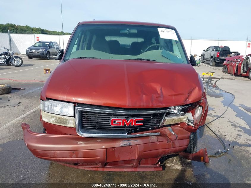 2000 GMC Safari Sl VIN: 1GKDM19W4YB531516 Lot: 40248773