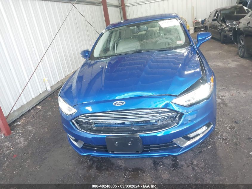 2017 Ford Fusion Energi Se Luxury VIN: 3FA6P0PU0HR270815 Lot: 40248805